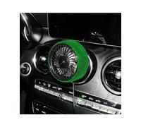 Diamond USB Car Vent Fan - Small Bling Cooler(Green)