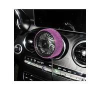 Diamond USB Car Vent Fan - Small Bling Cooler(Pink)