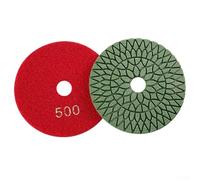 Diamond Wet Polishing Pad 100mm 4 inch Copper Bonded for Polishing Marble Granite Concrete Stone and Artificial Stone Floors (500#)