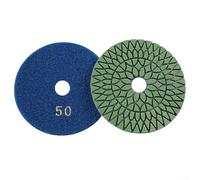 Diamond Wet Polishing Pad 100mm 4 inch Copper Bonded for Polishing Marble Granite Concrete Stone and Artificial Stone Floors (50#)