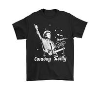 DIAMOND WHEEL Popular Conway Twitty Live Gift for Fans Shirt WS2353 Black M