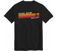 DIAMOND WHEEL Rebel Scum 1977 Iconic Movie Quote T-Shirt Gift Top Black 3XL