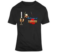 DIAMOND WHEEL Retro Game The Revenge of Shinobi Video Game Fan T Shirt Black 3XL