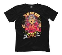 DIAMOND WHEEL RIC Flair - RIC Flair Cartoon T-Shirt.png Black M