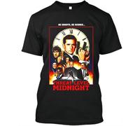 DIAMOND WHEEL Threat Level Midnight American Comedy Film Retro Poster Logo T-Shirt Black XXL