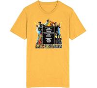 DIAMOND WHEEL Three The Hard Way Movie T Shirt Yellow XL