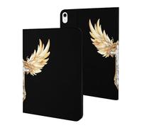 Diamond with Wings Printed Tablet Cases Compatible with iPad Series Slim Trifold Stand Protective Cover