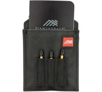 Diamondback 716 Utility Pocket - Small Tool Pouch with Belt Clip & Bit Index - Pocket-Sized Utility Pouches for Notepad, Combo Square or Small Tools - Ideal Carpenter & Electrician Tool Belt Pouches