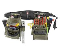 Diamondback Denali 2.0 Tool Belt System - Includes 6″ Diamondback Belt, Hammer & Flat Bar Holsters - Perfect for Carpenters, Framers & Remodelers - Versatile Tool Belts for Men & Women