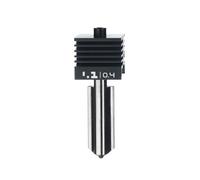 Diamondback Nozzles - H2/P2 Compatible Complete Hotend Assembly - Solid Diamond Tip 3D Printer Nozzles, Precsions Print, Any Filament, Longer Life, Wear Resistant (0.4mm)