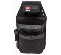 Diamondback Ox 2.0 Tool Pouch - Right-Sided Tool Belt Pouch - Ideal Carpenter & Electrician Tool Pouches for Tools, Punches & Fasteners (Black - Right Side)