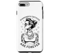Diamonds And Tattoos Are Forever Funny Inked Tattooed Woman Case for iPhone 7 Plus/8 Plus