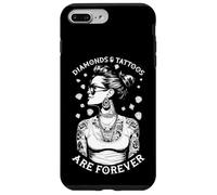 Diamonds And Tattoos Are Forever Funny Inked Tattooed Woman Case for iPhone 7 Plus/8 Plus