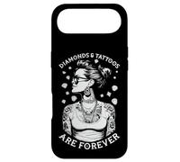 Diamonds And Tattoos Are Forever Funny Inked Tattooed Woman Case for iPhone Air