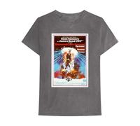Diamonds Are Forever Cotton T-Shirt James Bond Charcoal XL