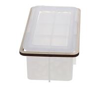 Diamonds Box Mold for Resin, Jewelry Jewelry Storage Silicone for Candy Storage with Lid