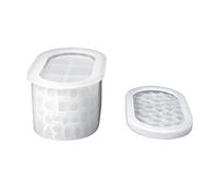 Diamonds Box Mold for Resin, Jewelry Jewelry Storage Silicone for Candy Storage with Lid