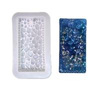 Diamonds Listing Silicone Mold Epoxy Resin Jewelry Casting Pendant Suitable for Home Decor Pendant Molds for Casting Epoxy Jewelry Making