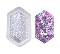Diamonds Listing Silicone Mold Epoxy Resin Jewelry Casting Pendant Suitable for Home Decor Pendant Molds for Casting Epoxy Jewelry Making