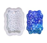 Diamonds Listing Silicone Mold Epoxy Resin Jewelry Casting Pendant Suitable for Home Decor Pendant Molds for Casting Epoxy Jewelry Making