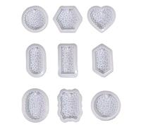 Diamonds Listing Silicone Mold Epoxy Resin Jewelry Casting Pendant Suitable for Home Decor Pendant Molds for Casting Epoxy Jewelry Making