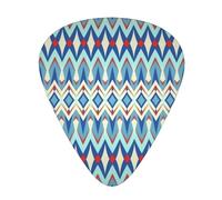 Diamonds Patterns Guitar Picks Set-Premium Abs Material,Various Thicknesses-Enhance Your Playing Experience