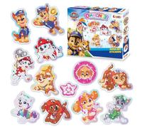 DIAMONDZ Crystal Painting Paw Patrol Mega Sticker Set - Full Diamond Painting Kit with 12 Sticker Templates, Crystal Art Canvas Style Diamond Arts Craft for Kids