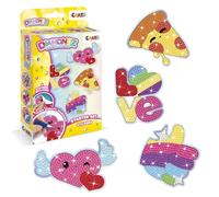 DIAMONDZ Crystal Painting Set of Stickers - Diamond Painting DIY Sticker Craft Set, 4 Sticker Template, Diamond Painting Children and Adults