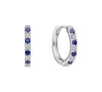 Diamonfire Clear Sapphire Cubic Zirconia Contemporary Oval Cut Refined Solitaire Style Earrings - E6699 - Sterling Silver / Palladium Plated / Platinum Plated / Rhodium Plated / Zirconia