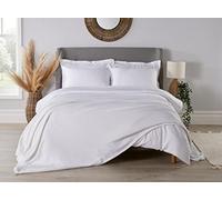 Diana Cowpe 100% COTTON Cellular Blanket Super King Size/Adult Size Cellular Blanket Extra Large | Super King Size Blanket 285 x 230cm White Blanket