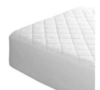 Diana Cowpe SUPERKING SIZE Beautiful Super Soft Microfibre Healthguard Quilted Mattress Protector Hollowfibre