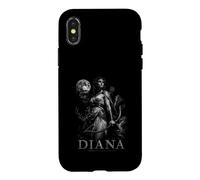 Diana Moon and Goddess Roman Huntress Warrior Myth Case for iPhone X/XS