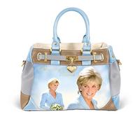 ‘Diana, Princess Of Hearts’ Handbag Handcrafted Bag Design Honouring The Princess of Hearts, Diana With Full-colour Artwork,