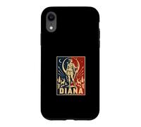 Diana Roman Goddess Moon Huntress Forest Deer Case for iPhone XR
