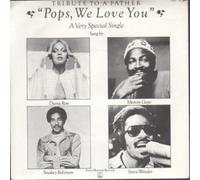 DIANA ROSS,MARVIN GAYE,SMOKEY ROBINSON + STEVIE WONDER - POPS WE LOVE YOU 7 INCH (7" VINYL 45) UK MOTOWN 1978
