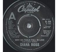 Diana Ross - WHY DO FOOLS FALL IN LOVE 7 INCH (7" VINYL 45) UK CAPITOL 1981