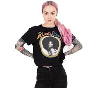 Diana Ross Women's Character Cropped Short Sleeved T-Shirt | Black | Officially Licensed Merch | Size: 3XL Diana Ross Black 3XL