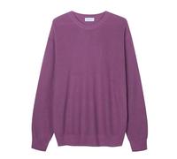 Diana Studio, Crew Neck in Knitted - Men, 100% Cotton, Long Sleeves, Regular Fit, Purple, L