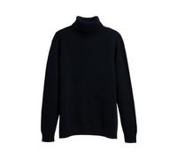 Diana Studio, Men's Knitted Jumper, 100% Cotton, Long Sleeves, Black, S