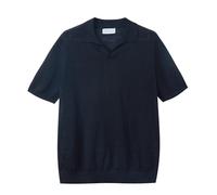 Diana Studio Polo Shirt in 100% Linen, Made in Italy for Men, Black, XL