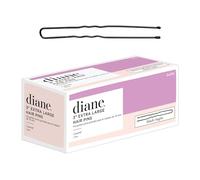 Diane 3” Hair Pins for Women, Girls, Hairdressing, Salon, U Shaped Hair Pins with Ball Tips for Securing Updos, Buns, Braids, and Everyday Styles, Black, 1 lb. (Approximately 400 Pins)