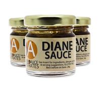 Diane Cooking Sauce with Dijon Mustard & Brandy (3 Jars x 28g) | Steak Diane Concentrate | Just Add Cream or Crème Fraîche | Marinade, Rub or Stir-Fry, Gluten-Free by SA Sauces