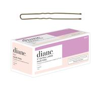 Diane Extra Large 3” Bronze Hair Pins for Women, Girls, Hairdressing, Salon, U Shaped Hair Pins with Ball Tips for Securing Updos, Buns, Braids, and Everyday Styles, 1 lb. (Approximately 400 Pins)