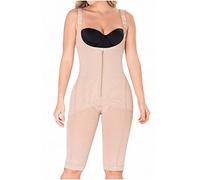 DIANE & GEORDI 2397 Braless Body Shaper | Fajas Colombianas Beige 2XL