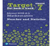 Diane Oliver Target Grade 7 Edexcel GCSE (9-1) Mathematics Number & Statistics Workbook Diane Oliver Multicolor