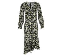Diane Von Furstenberg Women's Preloved Printed Midi Dress in Viscose | Size: XS