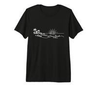 Diani Beach Kenya Signature Heart Art - Beach Souvenir Premium T-Shirt