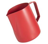 Dianoo Milk Frothing Pitcher, 600 ML (20 OZ), Red, Stainless Steel, Coffee Jug, Latte Art Cup