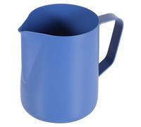 Dianoo Milk Frothing Pitcher - Stainless Steel Steaming Jug for Espresso, Latte Art Cup, Coffee - 600ml Dark Blue