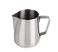 Dianoo Milk Frothing Pitcher Stainless Steel Steaming Pitcher Latte Art Frothing Cup for Espresso Cappuccino Coffee with Thermometer 350ML